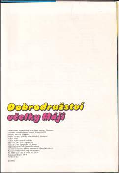 Waldemar Bonsels: Dobrodružství včelky Máji