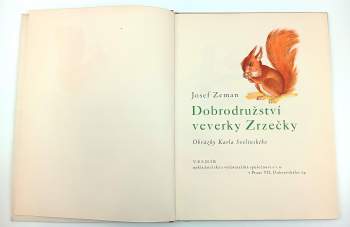 Josef Zeman: Dobrodružství veverky Zrzečky