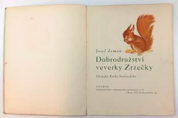 Josef Zeman: Dobrodružství veverky Zrzečky