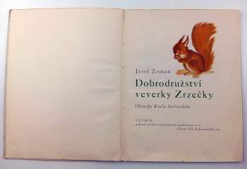 Josef Zeman: Dobrodružství veverky Zrzečky