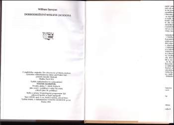 William Saroyan: Dobrodružství Wesleye Jacksona