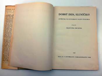 František Hrubín: Dobrý den, sluníčko!