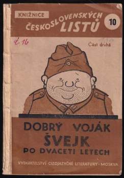 F Štrichová: Dobrý voják Švejk po dvaceti letech