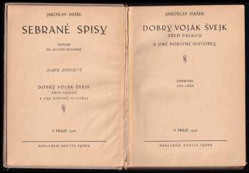 Jaroslav Hašek: Dobrý voják Švejk před válkou a jiné podivné historky