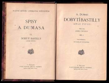 Alexandre Dumas: Dobytí Bastilly