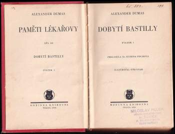 Alexandre Dumas: Dobytí Bastilly
