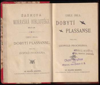 Émile Zola: Dobytí Plassansu