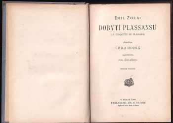 Émile Zola: Dobytí Plassansu