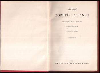 Émile Zola: Dobytí Plassansu