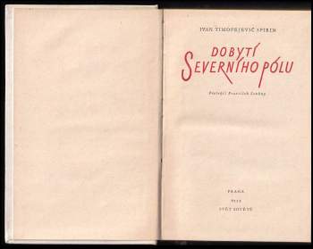 Ivan Timofejevič Spirin: Dobytí Severního pólu