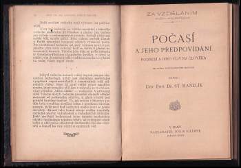 Otto Kučera: Dobytí vzduchu + Počasí a jeho předpovídání, podnebí a jeho vliv na člověka + Aviatika + Umělé zdroje světelné + Telegraf + Bezdrátový telegraf a telefon. Stručný výklad působení a popis hlavních částí