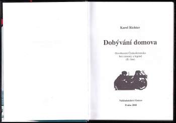 Karel Richter: Dobývání domova