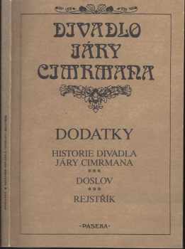 Historie Divadla Járy Cimrmana