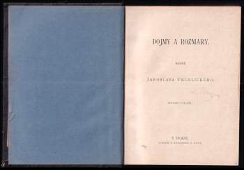 Jaroslav Vrchlický: Dojmy a rozmary