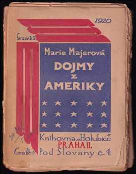 Marie Majerová: Dojmy z Ameriky