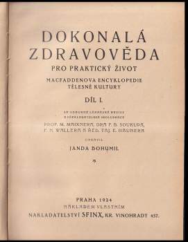 Čeněk Zíbrt: Dokonalá zdravověda pro praktický život