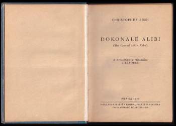 Christopher Bush: Dokonalé alibi
