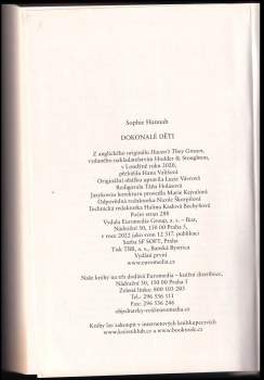 Sophie Hannah: Dokonalé děti