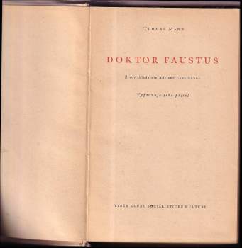 Thomas Mann: Doktor Faustus