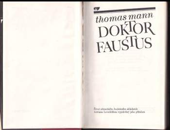 Thomas Mann: Doktor Faustus