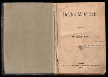Věnceslava Lužická: Doktor Matějíček