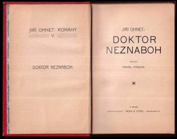 Georges Ohnet: Doktor Neznaboh
