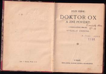 Jules Verne: Doktor Ox a jiné povídky
