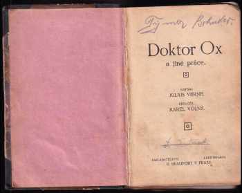 Jules Verne: Doktor Ox a jiné práce