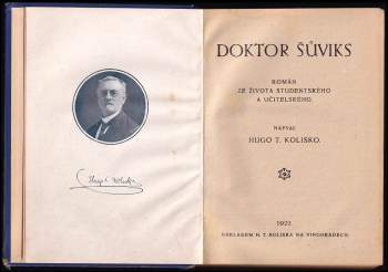 Hugo Theodor Kolisko: Doktor Šůviks
