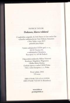 Patrick Taylor: Doktore, hlavu vzhůru!