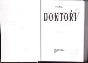 Erich Segal: Doktoři
