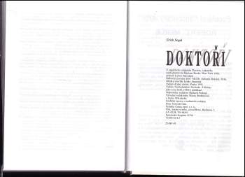 Erich Segal: Doktoři
