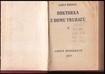 Ilona Borská: Doktorka z domu trubačů