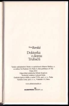 Ilona Borská: Doktorka z domu Trubačů