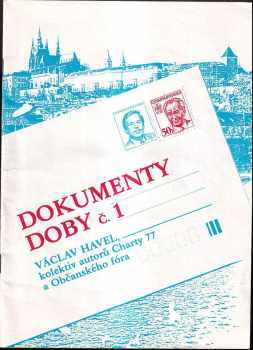 Dokumenty doby č. 1