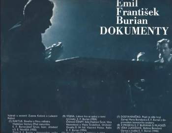 E. F. Burian: Dokumenty