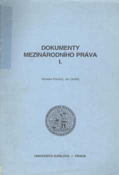 Miroslav Potočný: Dokumenty mezinárodního práva