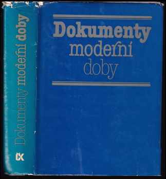Dokumenty moderní doby