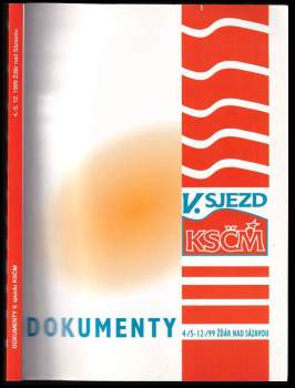 Dokumenty V. sjezdu KSČM