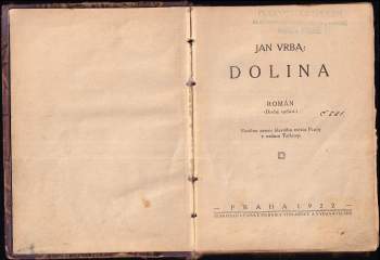 Jan Vrba: Dolina