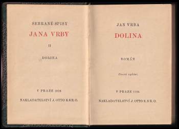 Jan Vrba: Dolina