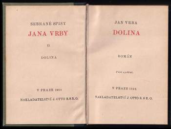 Jan Vrba: Dolina
