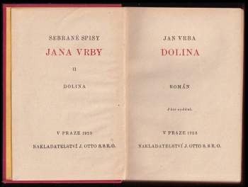 Jan Vrba: Dolina