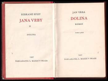 Jan Vrba: Dolina