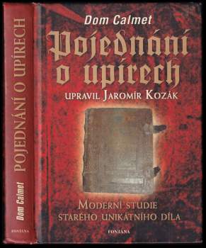 Jaromír Kozák: Dom Calmet a jeho Pojednání o upírech