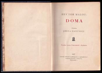 Hector Malot: Doma
