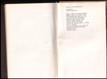 Jarmila Loukotková: Doma lidé umírají