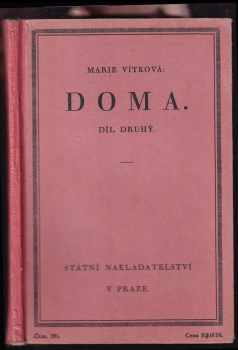 Marie Vítková: Doma