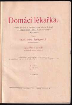 Jenny Springer: Domácí lékařka