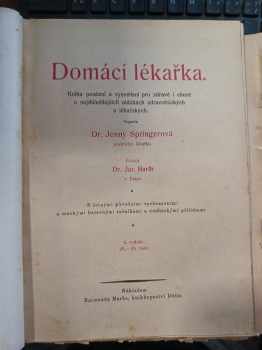 Jenny Springer: Domácí lékařka